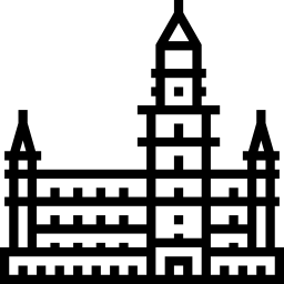 Brussels town hall icon