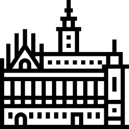 rathaus von middelburg icon