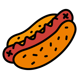 hot dog icona