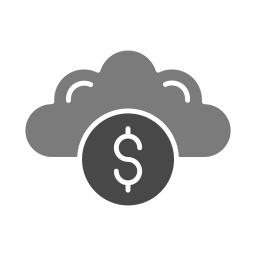 banca en la nube icono