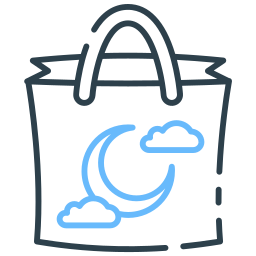 Midnight sale icon