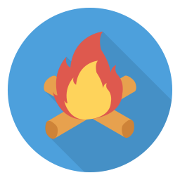 Campfire icon