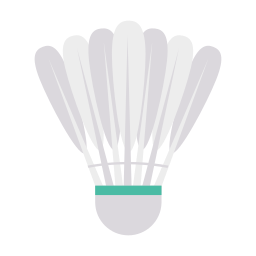 lotka do badmintona ikona
