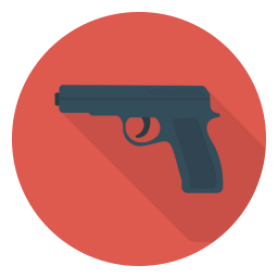 pistola icono