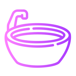 bañera icono