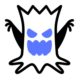 Spooky tree icon
