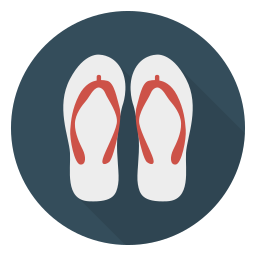 flip flops icon