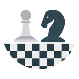 Piezas de ajedrez icono