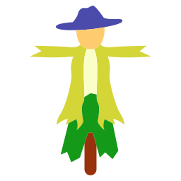 espantapájaros icono