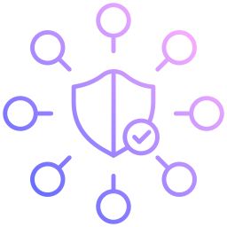 seguridad de la red icono