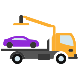 carro de remolque icono