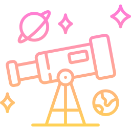 telescopio icono