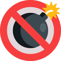 No bomb icon