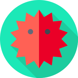 Sea urchin icon