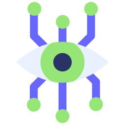 visión artificial icono