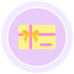 tarjeta de regalo icono