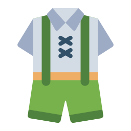 pantalones de cuero icono