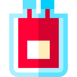 Blood bag icono
