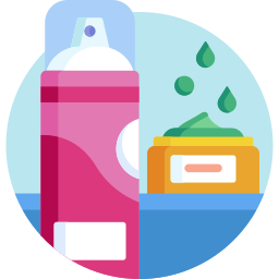 Spray para el pelo icono