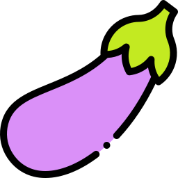 aubergine Icône