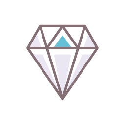 Diamante icono