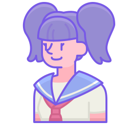 Schoolgirl icon