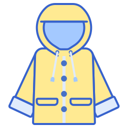 imperméable Icône