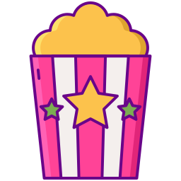Popcorn Ícone