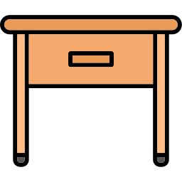 mesa auxiliar icono