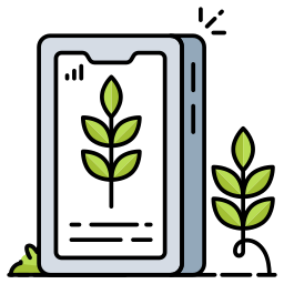 tecnología agrícola icono