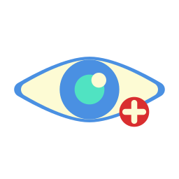 cuidado de los ojos icono