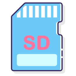Tarjeta SD icono