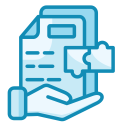 colaboración en documentos icono