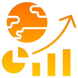 datos económicos icono