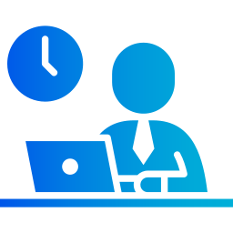 trabajador de oficina icono