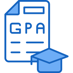 promedio de notas icono