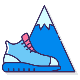 Hiking icon