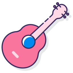 Acoustic guitar Ícone