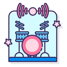 Drum set icon