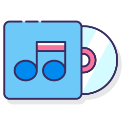 Disco compacto icono