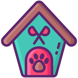 Dog house icon