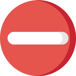 No entry icon