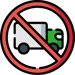 Proibido caminhões Ícone