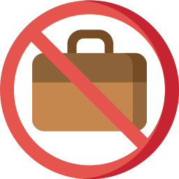 가방 없음 icon