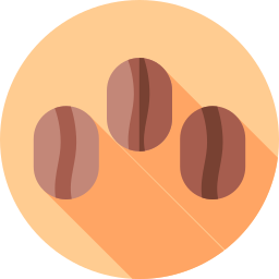 Coffee beans Ícone