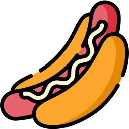 Hot dog Ícone