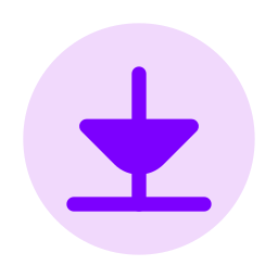 gráfica de parábola icono
