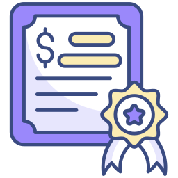 certificato icona