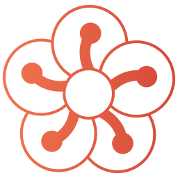 flor del ciruelo icono