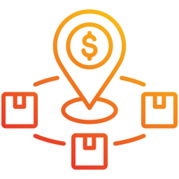 Market positioning icon